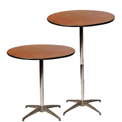 30 in Cocktail Table / Hi-Boys (High or Low)