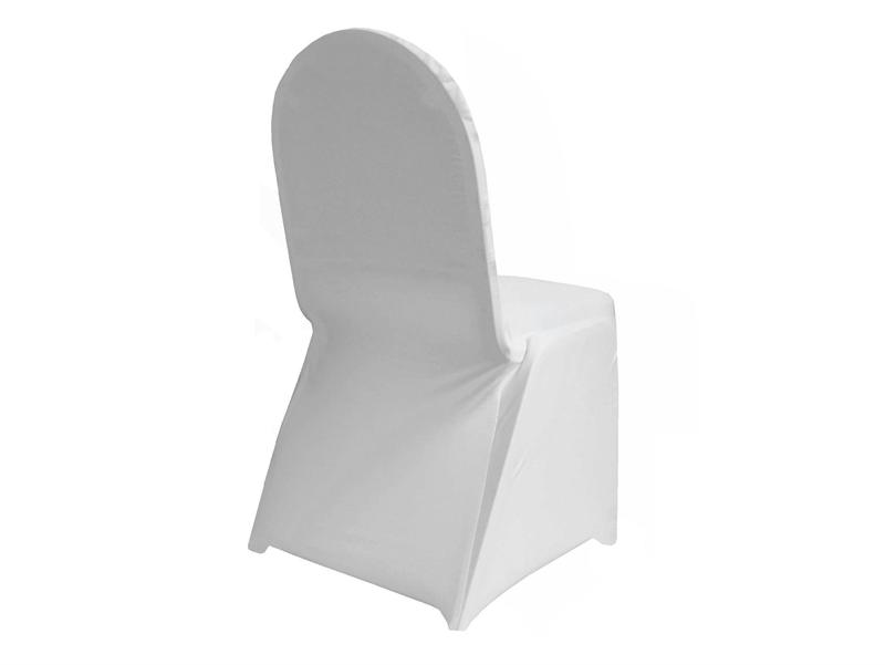 Spandex Chair Cover (Ivory or White)